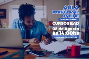 Aula Inaugural 2020.2 Aula Inaugural 2020.2